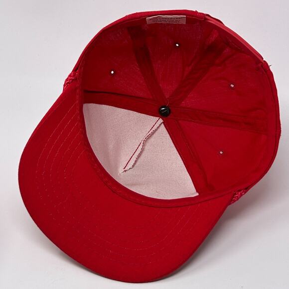 Vintage 80s Townsend Supply Inc Hat Baseball Cap Oxford Arkansas Snapback Red - Picture 4 of 9